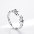 ZÉLIA Love Script 925 Silver Ring