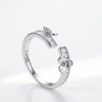 ZÉLIA Love Script 925 Silver Ring