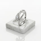 Snake Wrap 925 Silver Ring – Edgy Statement Ring for Bold Fashion